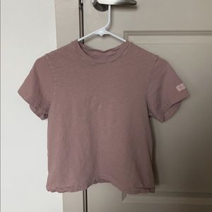 SET Active Mid Tee in Light Pink
